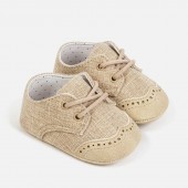 Pantofi eleganti bebe baiat nou-nascut