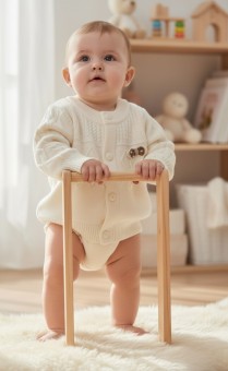 Cardigan bebe /crem