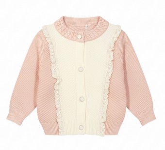 Cardigan bebe /roz