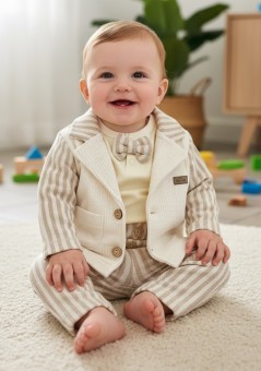 Costum elegant din bumbac