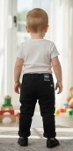 Pantaloni chino din bumbac/negru
