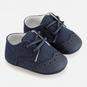 Pantofi eleganti bebe baiat nou-nascut