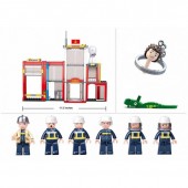 Set de construire stație de pompieri