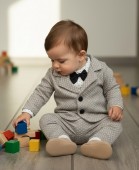 Set elegant din bumbac  pentru bebe