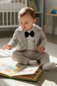 Set elegant din bumbac pt bebe